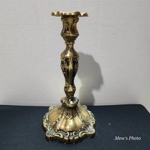 Beautiful Vintage Brass Candle Holder